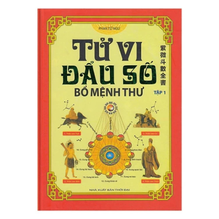 Tử Vi Đẩu Số -Bổ Mệnh Thư T1 - Phan Tử Ngư - NXB Thời Đại - Minh Lâm