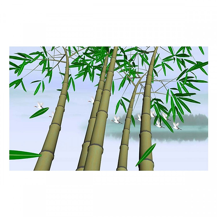Tranh Dán Tường Tre Trúc 3D 3DC270