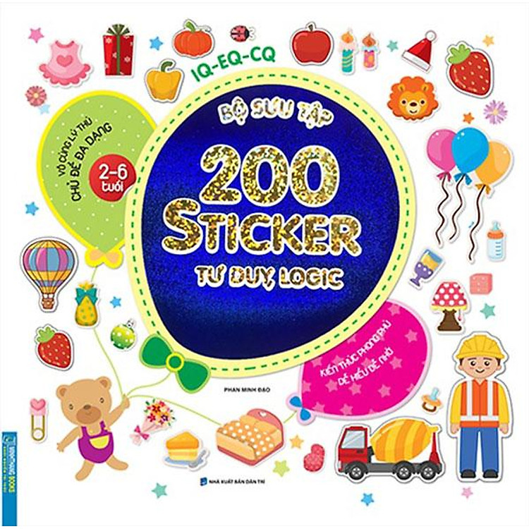 Bộ Sưu Tập 200 Sticker – Tư Duy, Logic (Tái bản năm 2022)