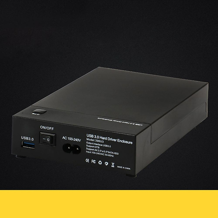 3.5 Inch HDD Case USB 3.0 Hard Disk Drive Box 8TB External Storage HDD Enclosure