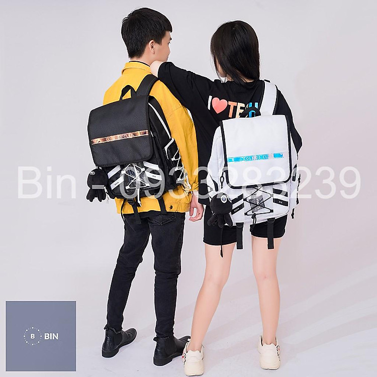 BALO COLKIDS CLUB SS4 PHẢN QUANG ( BACKPACK CND SEASON 4 ) - TẶNG FULL TAG CND + Giấy Thơm