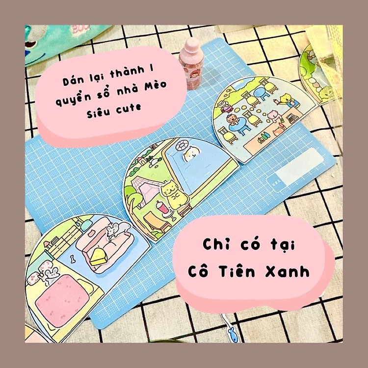 Bộ Tranh Tương Tác Cô Tiên Xanh Chính hãng Giá tốt - Hình ảnh 3