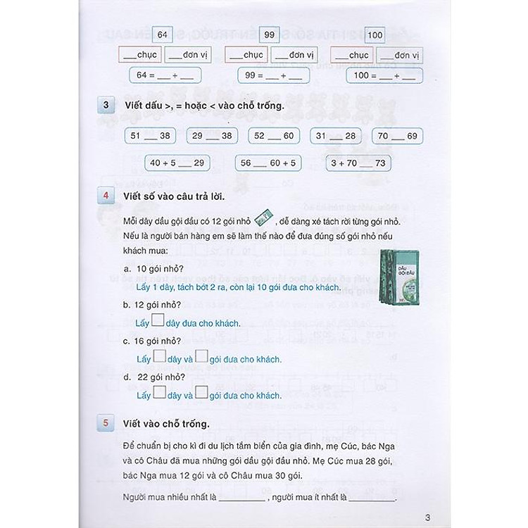 Thực hành và phát triển Toán 2 tập 1 (Biên soạn theo chương trình GDPT 2018) - Ảnh 4