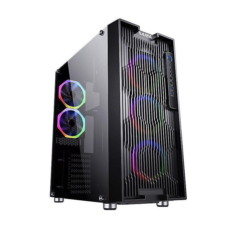 Vỏ case máy tính SAMA Atom Air - Hàng chính hãng
