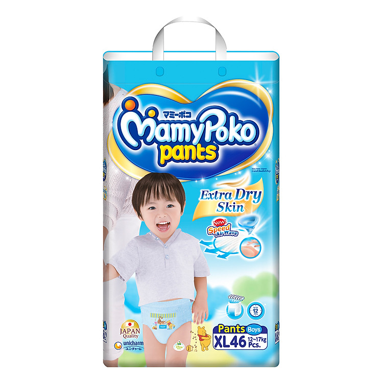 Tã Quần Bé Trai Gói Siêu Lớn MamyPoko XL46 (46 Miếng)