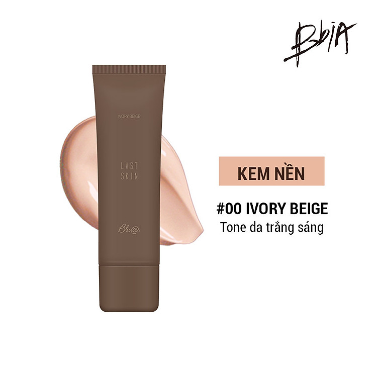 Kem nền BBia Last Skin Foundation 50ml (3 màu) – Bbia Official Store