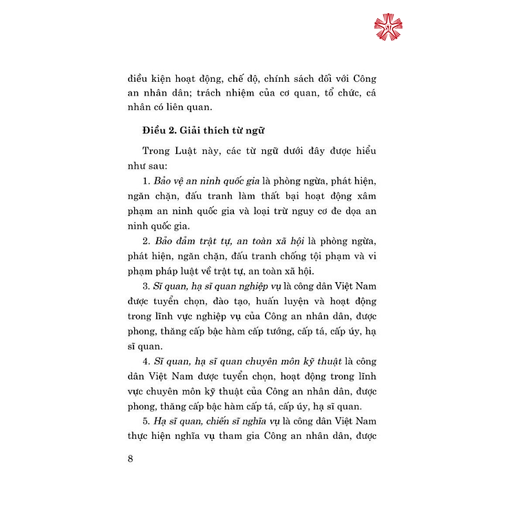 Luật Công an nhân dân (hiện hành) (Sửa đổi, bổ sung năm 2023) - Ảnh 4