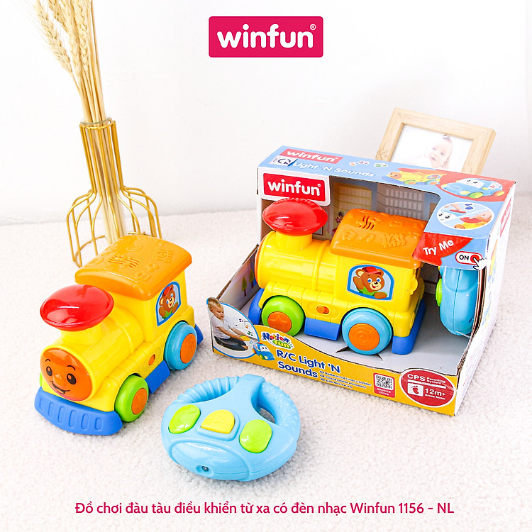 Đồ chơi tàu hỏa điều khiển từ xa Winfun Chính hãng Tiết kiệm - Hình ảnh 2