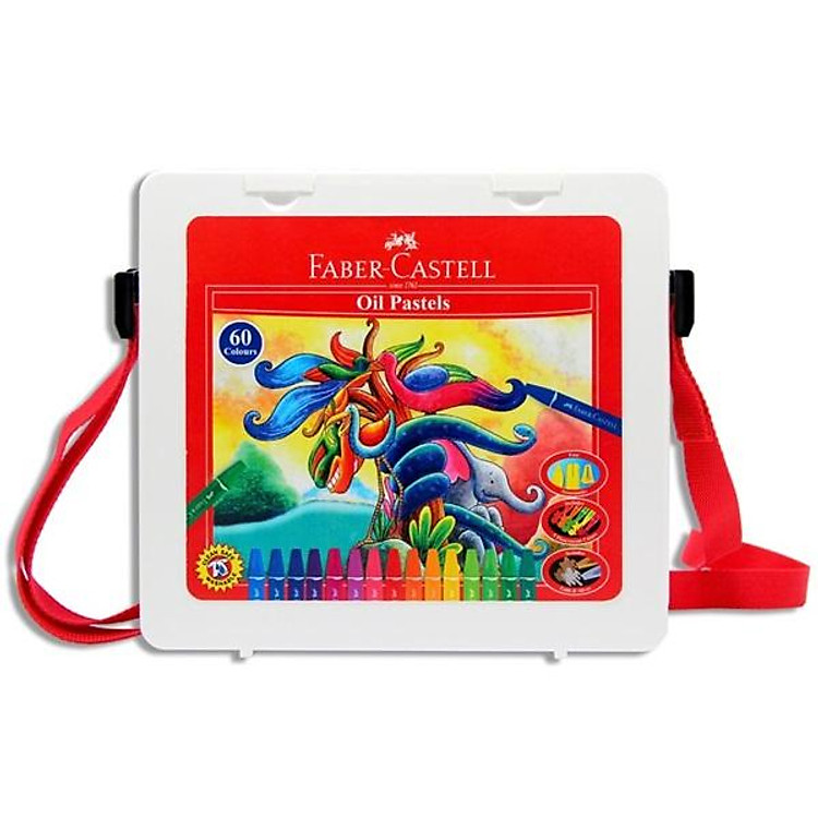 Bút Sáp Dầu Faber Castell 120100 (60 màu)