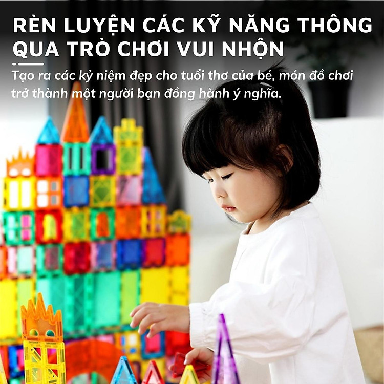 Mua Đồ chơi xếp hình nam châm Mag-Wisdom Chính hãng Tiết kiệm - Hình ảnh 3