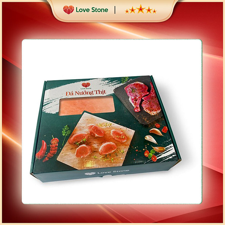 Viên Đá Muối Nướng Muối ( 20x20x4cm )