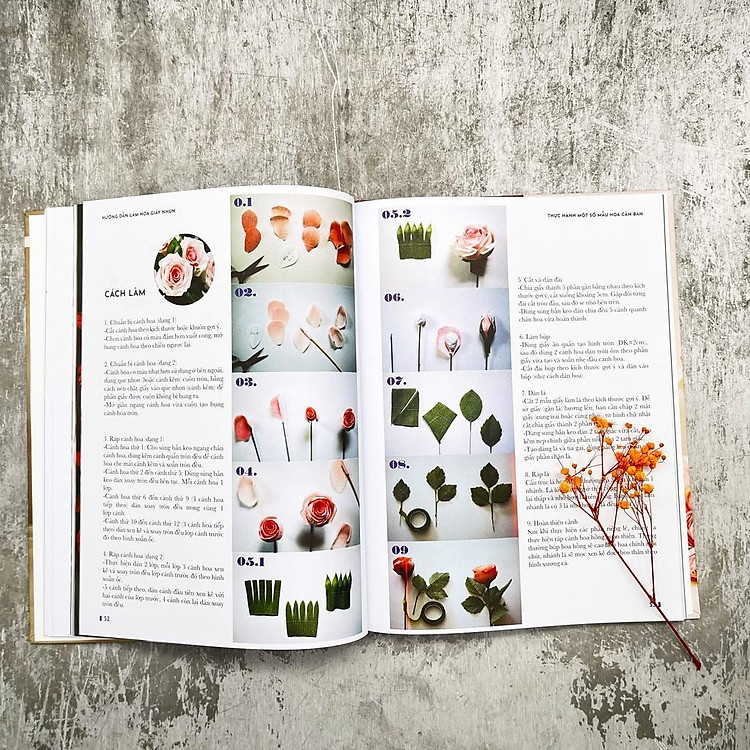 Hướng Dẫn Làm Hoa Giấy Nhún - Những Mẫu Hoa Căn Bản - Phần 1 - Ảnh 4