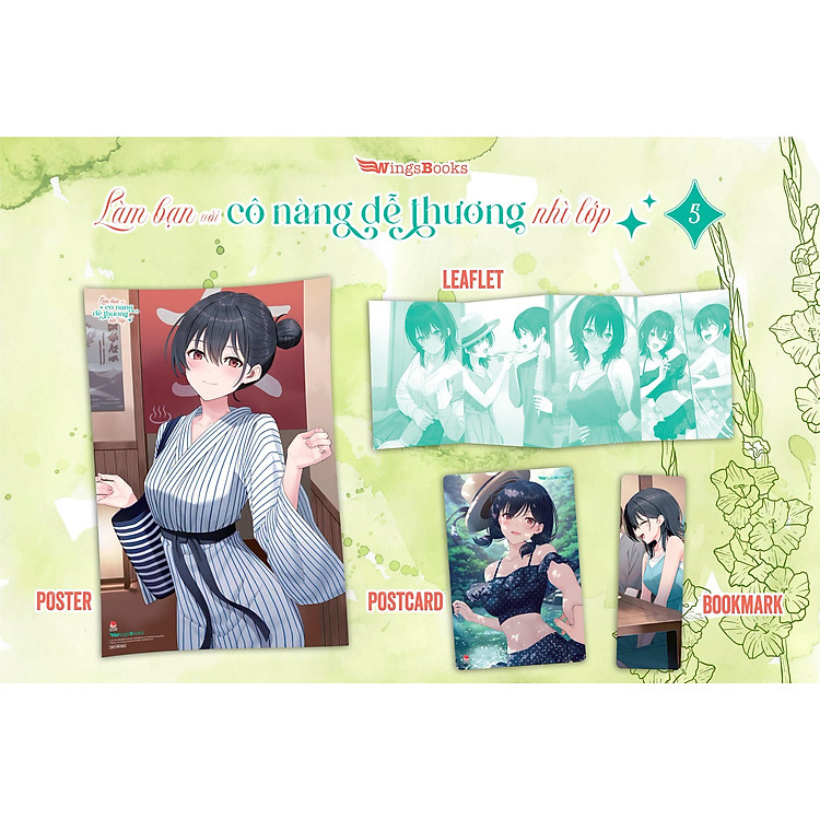 Truyện Làm Bạn Với Cô Nàng Dễ Thương Nhì Lớp full 5 tập (Light Novel) - Chang Book