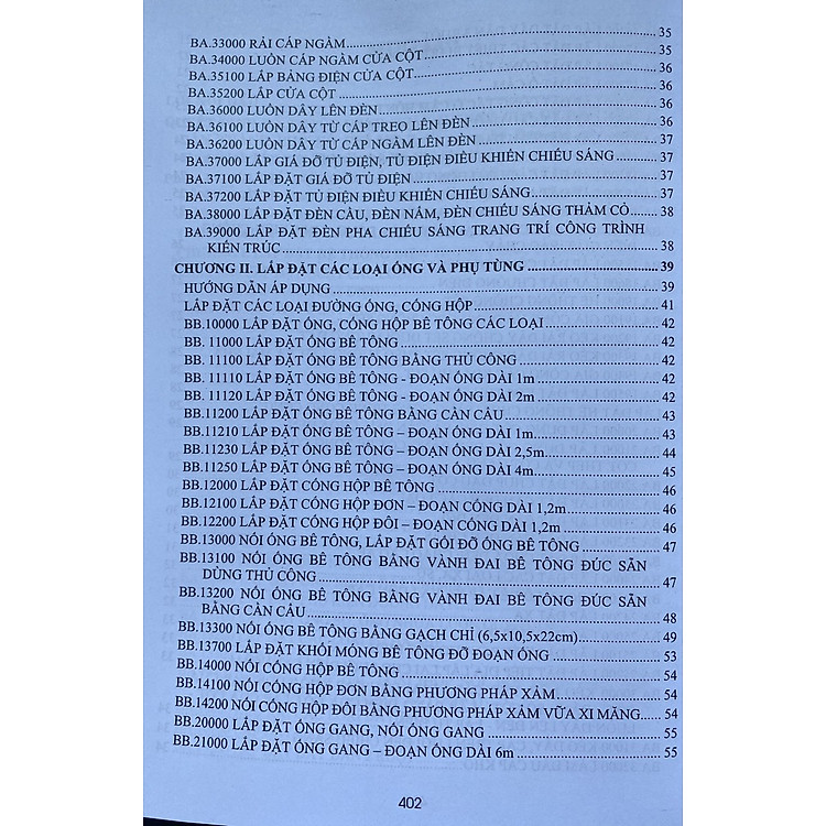 Đơn Giá Dự Toán Lắp Đặt Hệ Thống Kỹ Thuật - Tập 3 - Ảnh 6