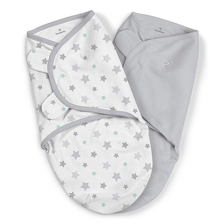Bộ 2 Chăn Quấn Stary Skies - S Summer Infant (Original Swaddle - Stary Skies - Small - 2Pk Bag)