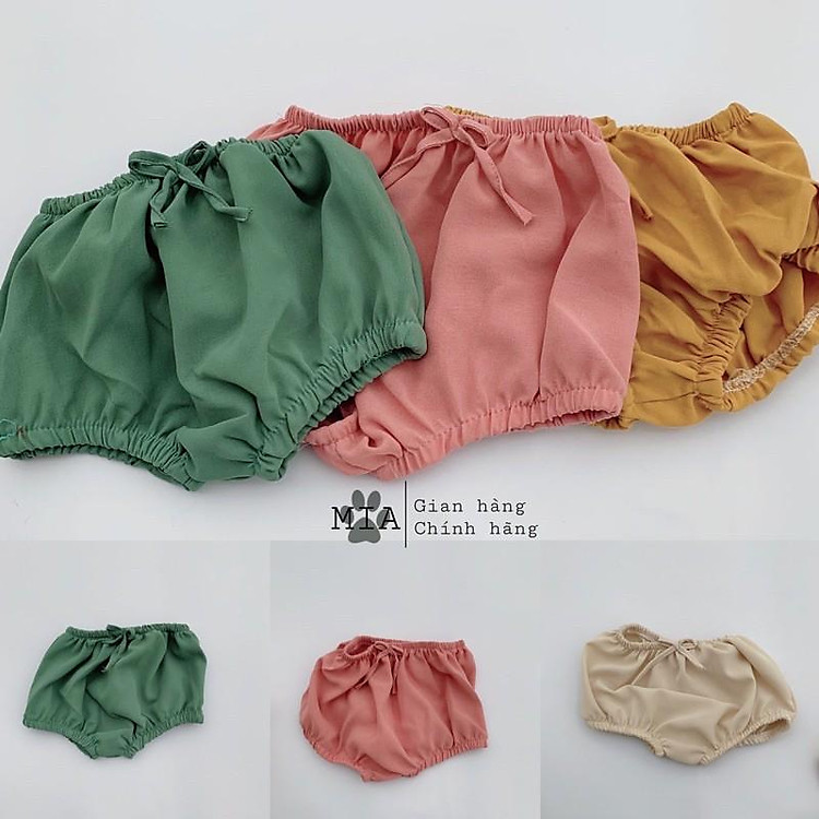 Quần chip cho bé sơ sinh đến 1 tuổi - mia kids