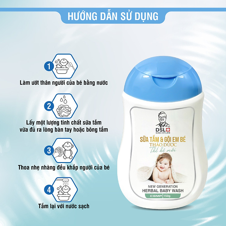 Sữa tắm & gội em bé thảo dược Ưu đãi - Hình ảnh 3