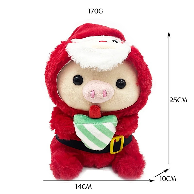 Thú nhồi bông heo cosplay 35cm Chính hãng Ưu đãi - Hình ảnh 3