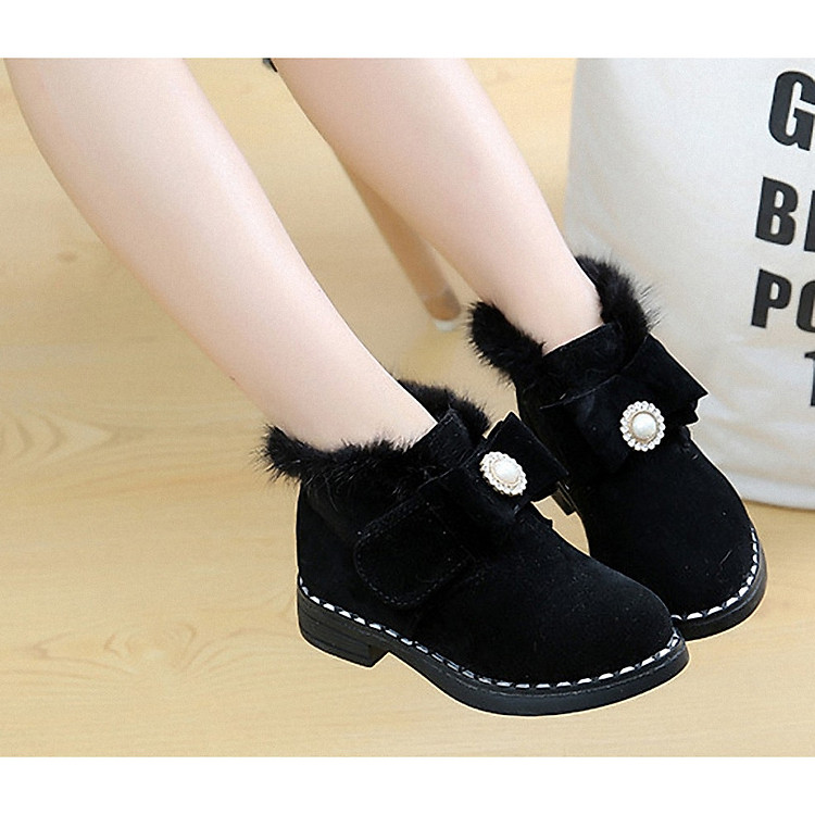 giày bot bé gái nơ xinh sezi 26- 36 - B9