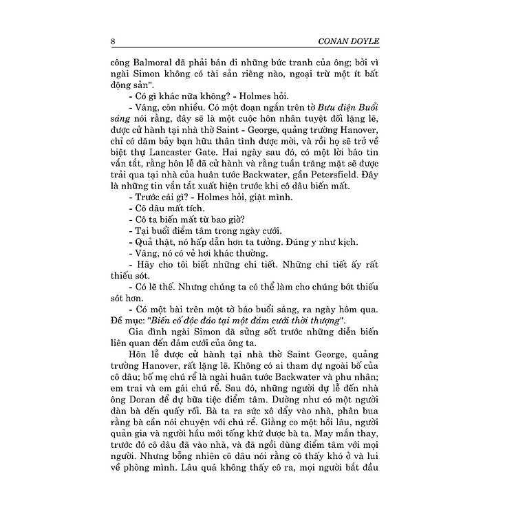 Những Vụ Kỳ Án Của Sherlock Holmes (Tái Bản 2022) - Ảnh 6