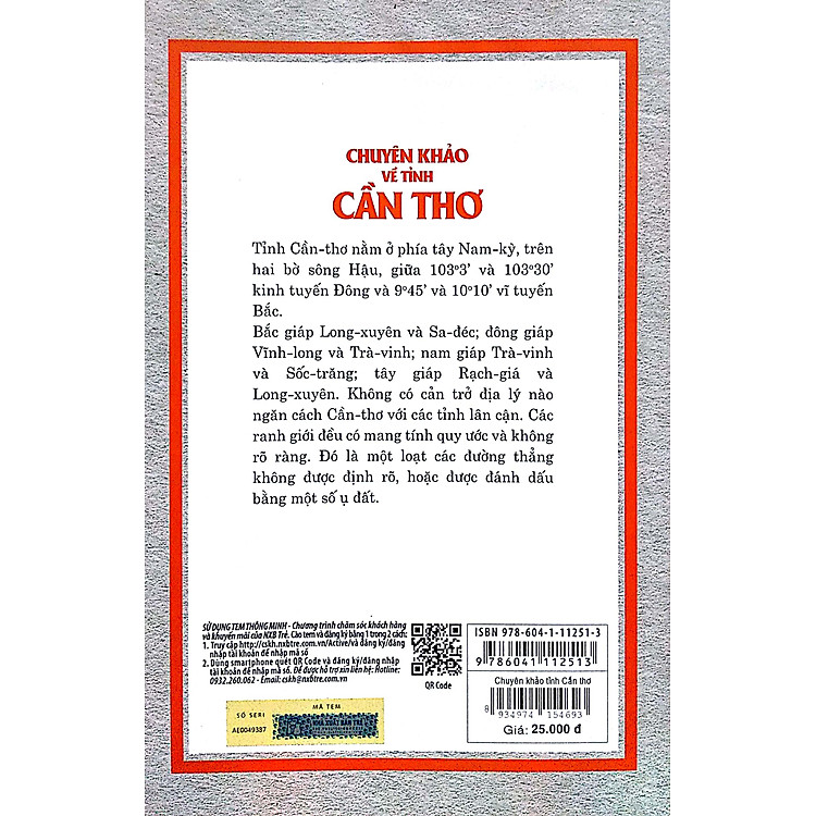 Chuyên Khảo Về Tỉnh Cần Thơ - Địa Lý Học: Tự Nhiên, Kinh Tế Và Lịch Sử Nam Kỳ (Tập X - 1904) - Ảnh 2