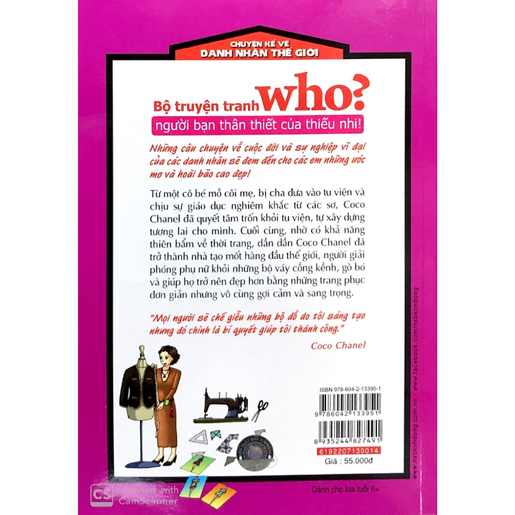 Who? Chuyện Kể Về Danh Nhân Thế Giới: Coco Chanel (Tái Bản 2019) - Ảnh 3