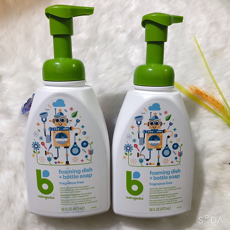 Chọn mua tại Shopee: Nước rửa bình sữa Babyganics 473ml mua giá tốt nhất tại Shop Mall
