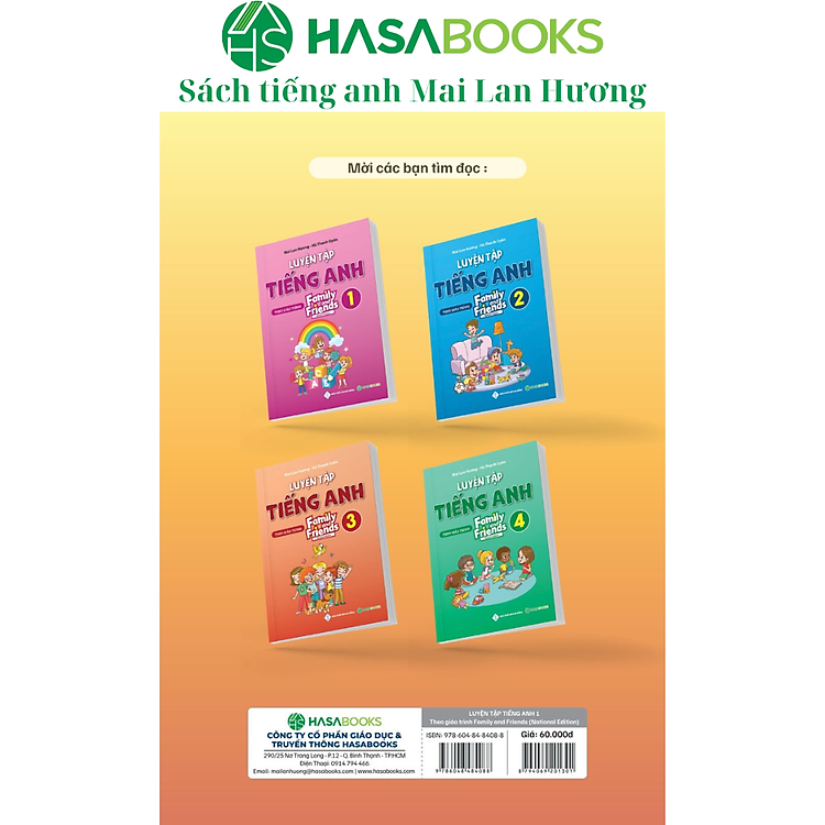 Luyện Tập Tiếng Anh Lớp 1 Family and Friends - Ảnh 2