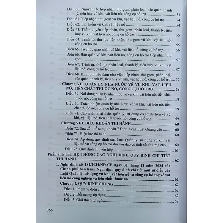 Luật Quản Lý, Sử Dụng Vũ Khí, Vật Liệu Nổ Và Công Cụ Hỗ Trợ - Ảnh 4