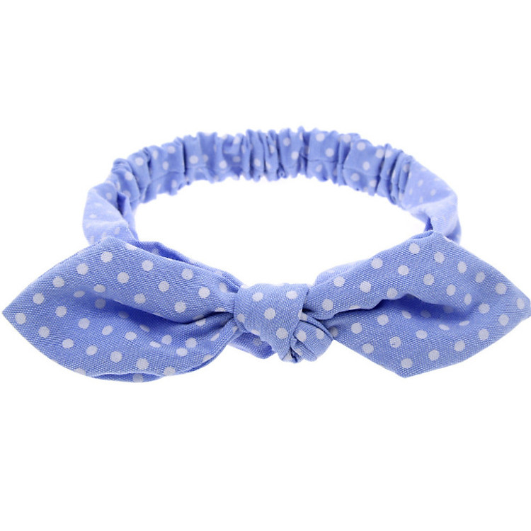 Băng đô turban chấm bí AHBĐ14 bé gái