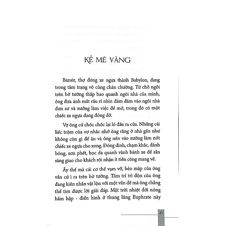 Bí Quyết Làm Giàu Của Người Babylon - Ảnh 5