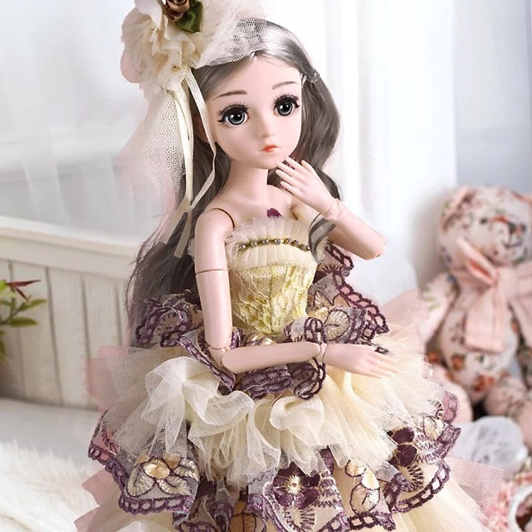Búp bê BJD 26 khớp gối 45cm có nhạc