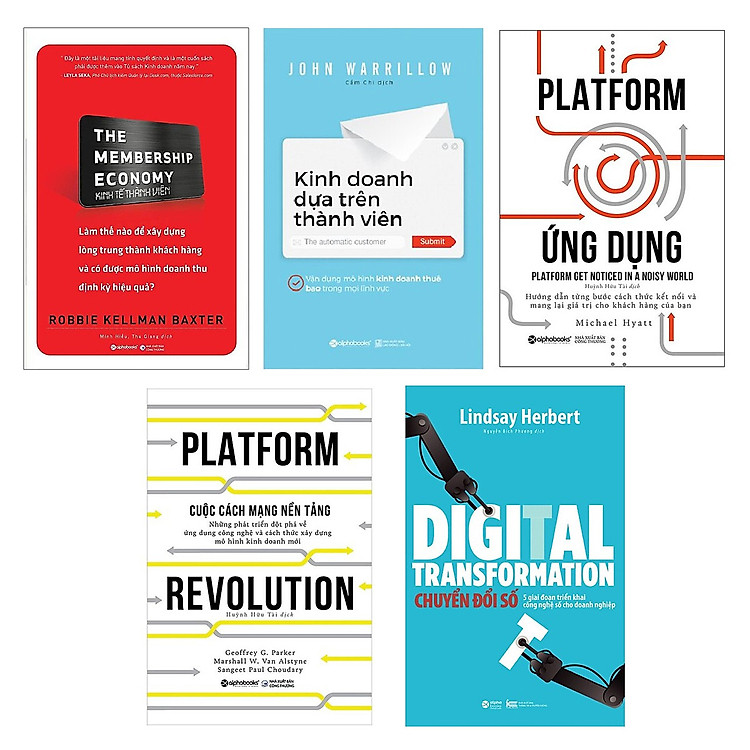 Combo 5 Cuốn Về Xây Dựng Dữ Liệu Số