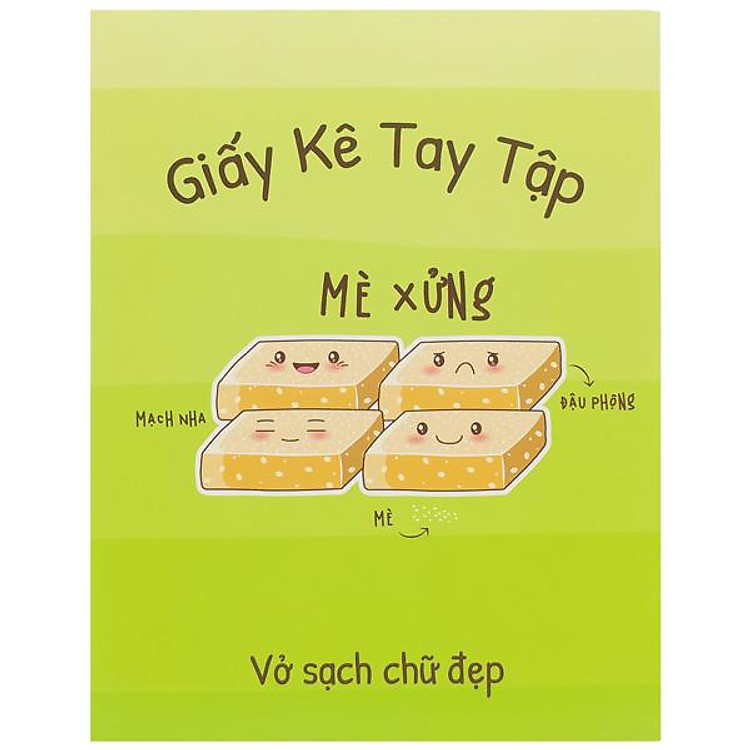 Giấy Kê Tay Tập Bánh Việt – The Sun (Màu Xanh Lá)