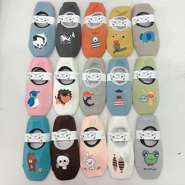 Set 2 Đôi Tất Chống Trượt Cho Bé Yêu Siêu Xinh Mẫu Mới