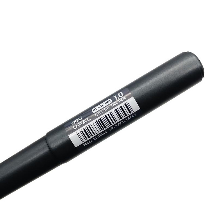 Bút Gel Deli EG61-BK (1.0 mm) - Mực đen - Ảnh 5