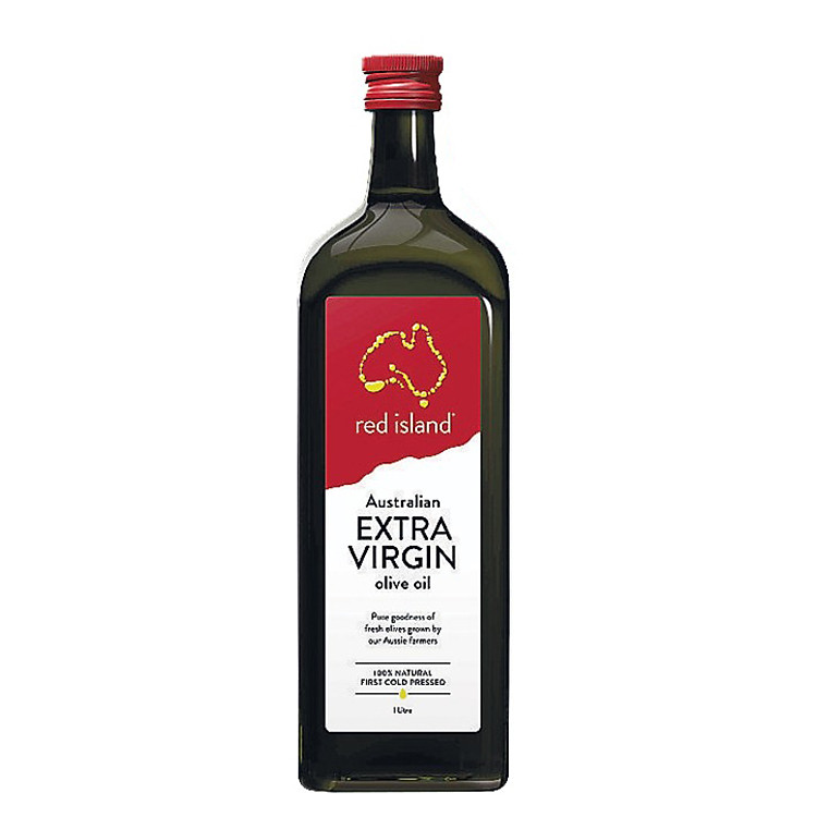 3 CHAI DẦU OLIVE NGUYÊN CHẤT RED ISLAND 1L