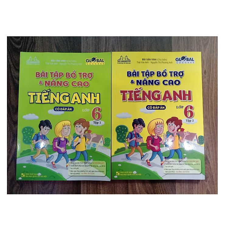 Bài Tập Bổ Trợ Và Nâng Cao Tiếng Anh Lớp 6 - Tập 1 + 2 (Có Đáp Án) - Ảnh 2