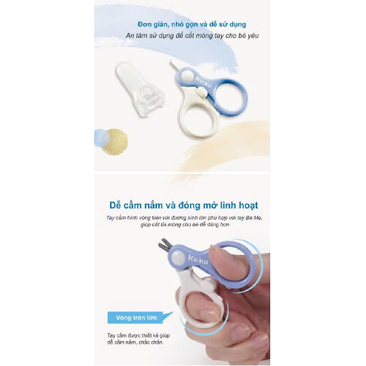 Mua Kéo cắt móng tay an toàn cho bé Chính hãng Giá rẻ - Hình ảnh 4