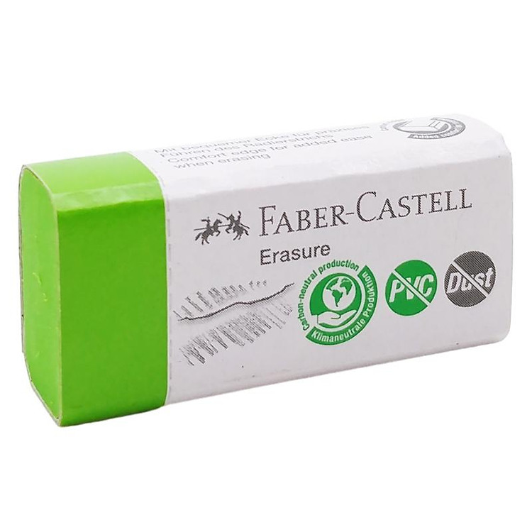 Gôm Tẩy Màu Xanh Lá - Faber-Castell 187350 - Ảnh 5