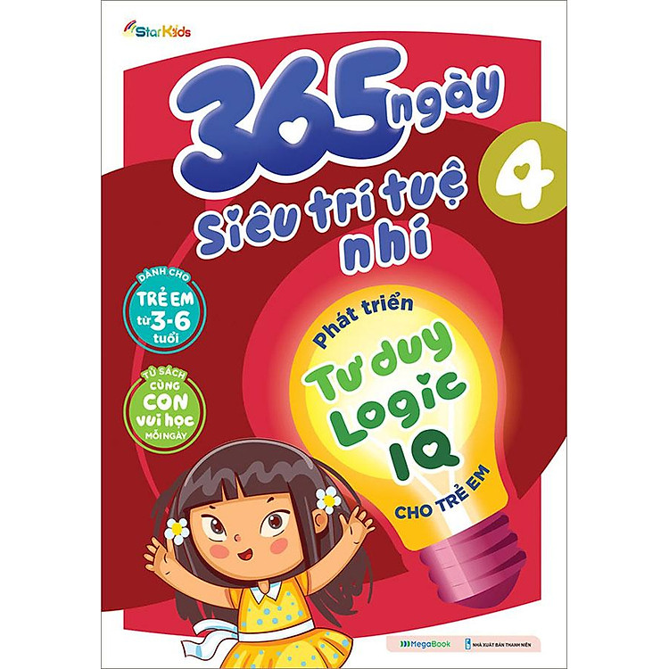 365 Ngày Siêu Trí Tuệ Nhí – Phát Triển Tư Duy Logic IQ Cho Trẻ Em – Tập 4