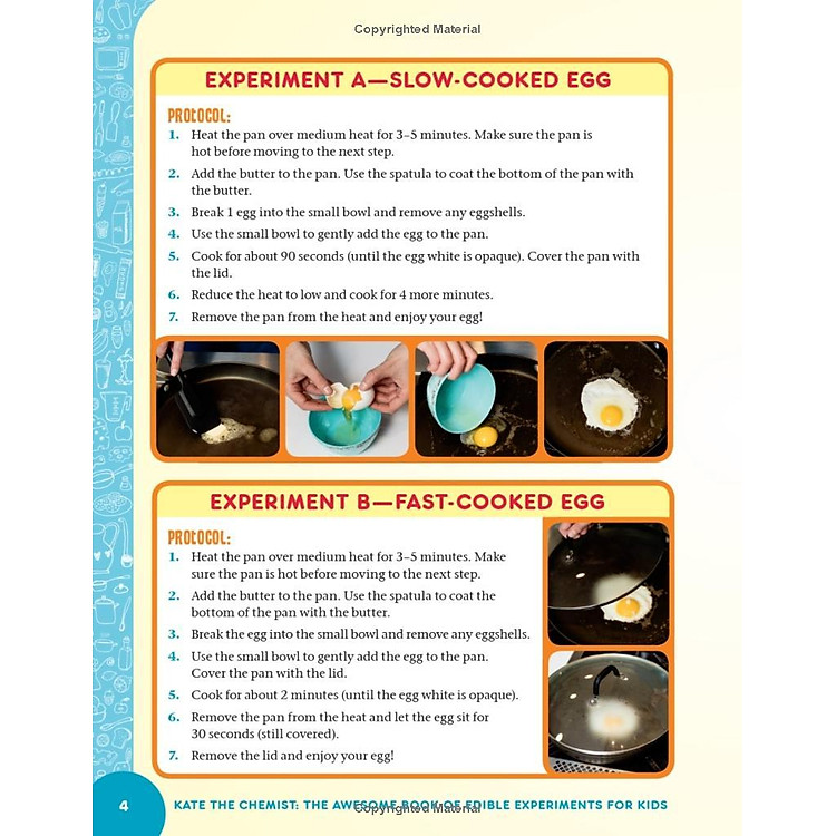 Kate The Chemist: The Awesome Book Of Edible Experiments For Kids - Ảnh 4