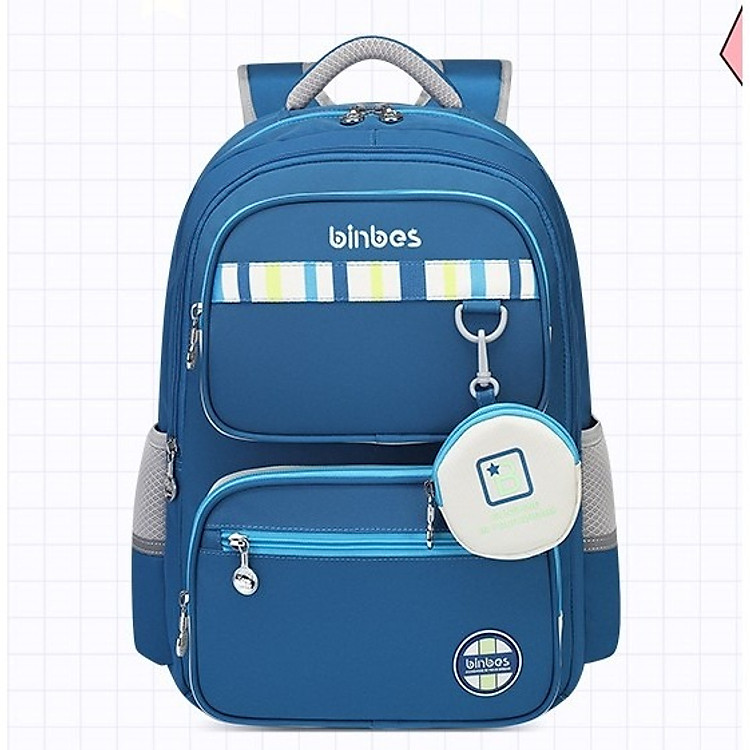 Balo học sinh BINBES B-3558 (màu xanh đậm) - Ảnh 4