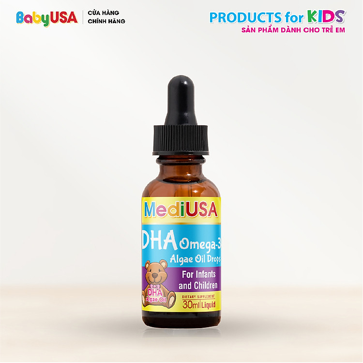 Mua DHA Omega 3 Algae Oil Drops cho trẻ Chính hãng Giá tốt - Hình ảnh 5