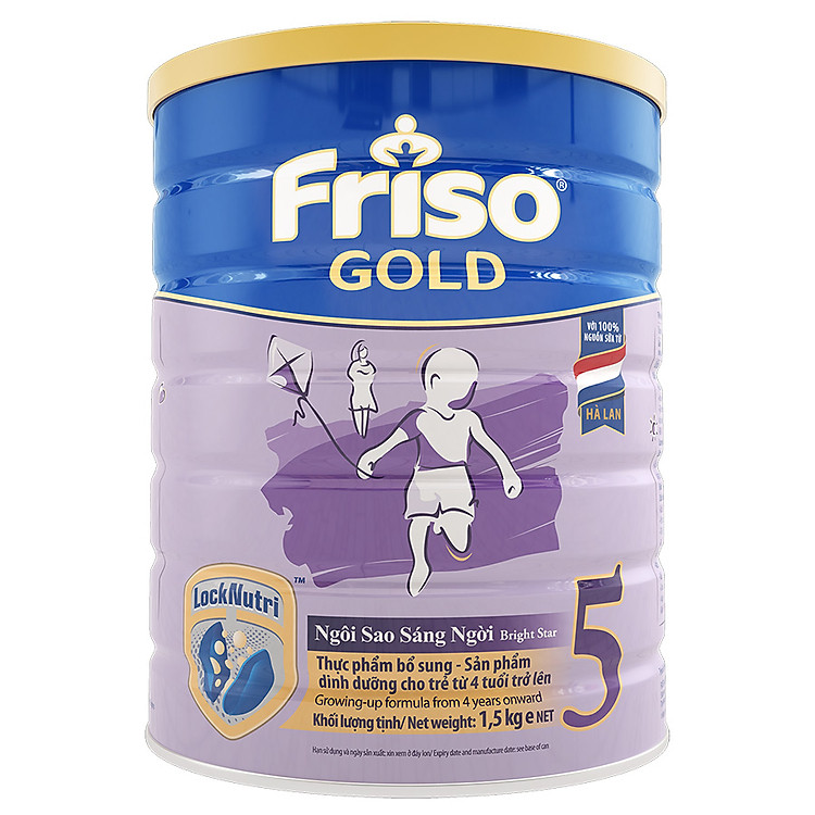 Sữa Bột Frisolac Gold 5 Dành Cho Bé Từ 4 Tuổi Trở...