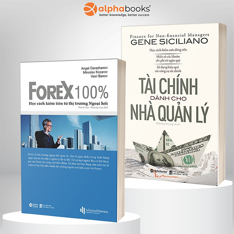 Combo Sách : Forex 100% – Học Cách Kiếm Tiền Từ Thị Trường Ngoại Hối + Tài Chính Dành Cho Nhà Quản Lý