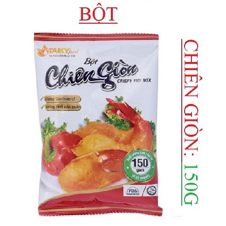 BỘT CHIÊN GIÒN ĐỎ hiệu TÀI KÝ 150G