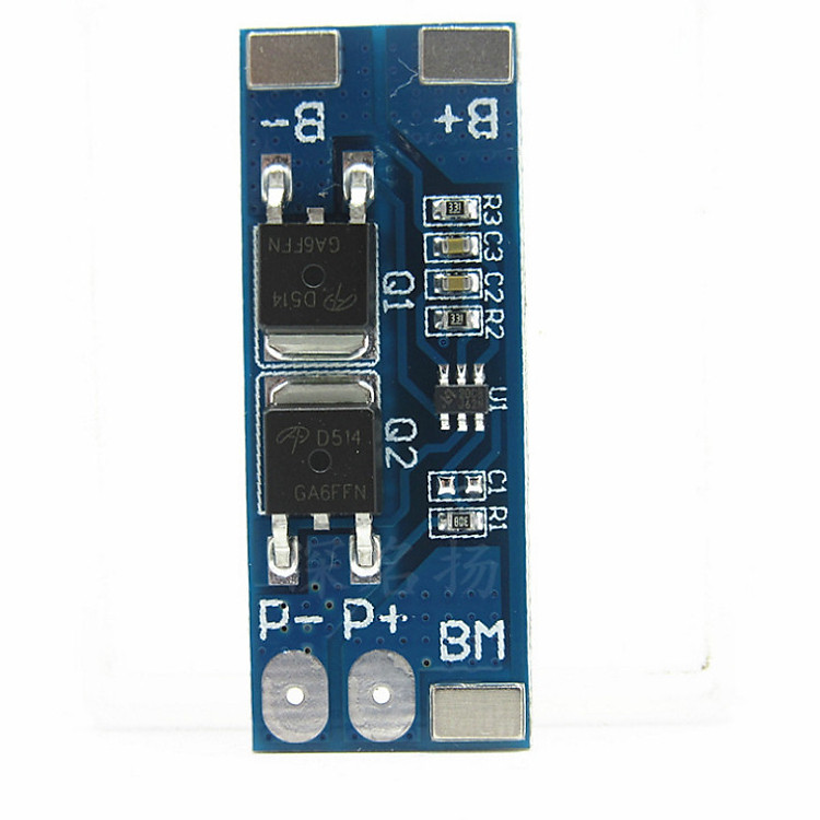 Mạch bảo vệ sạc pin 2 cell 18650- 8.4V-8A - D00-089