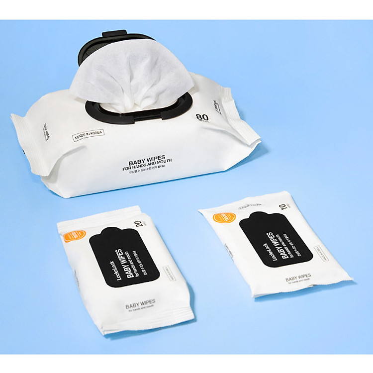 Khăn giấy ướt Lock&Lock 80 miếng Uy tín Tiết kiệm - Hình ảnh 4