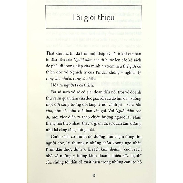 Người Gây Ảnh Hưởng Dám Cho Đi - Câu Chuyện Nhỏ Về Một Ý Tưởng Có Sức Thuyết Phục Lớn Nhất - Ảnh 2